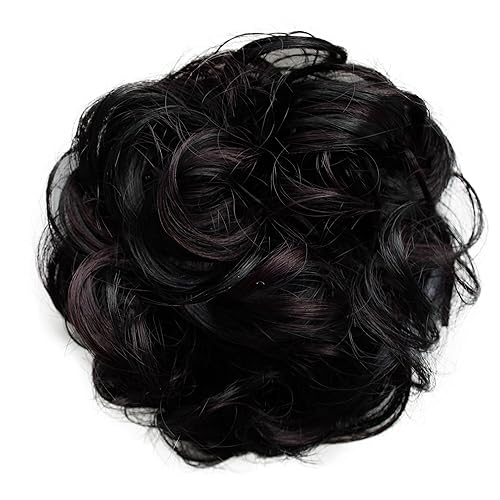 CAISHA Messy Scrunchie Bun Voluminous Wavy Hairpiece Heat-resistant Synthetic Fibres