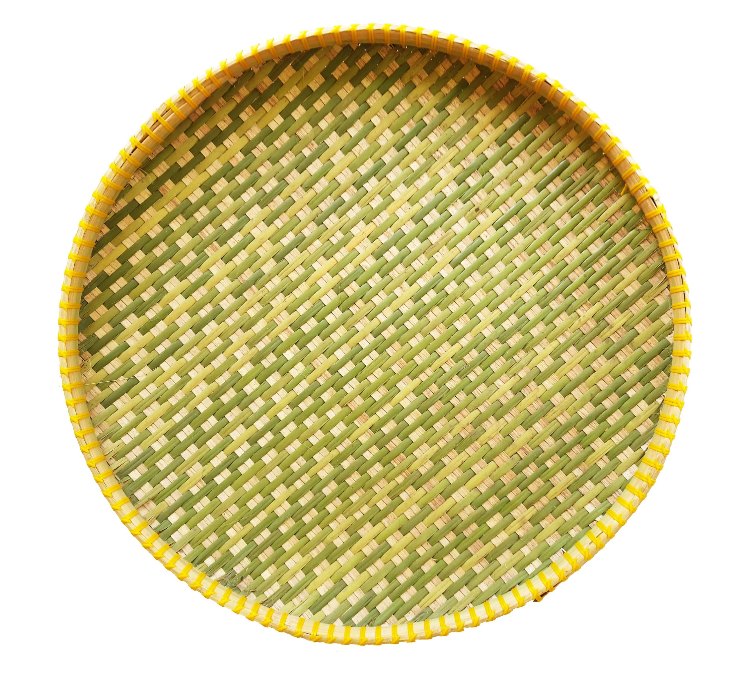 Hand Woven Bamboo Sieve - Chalni Strainer -10