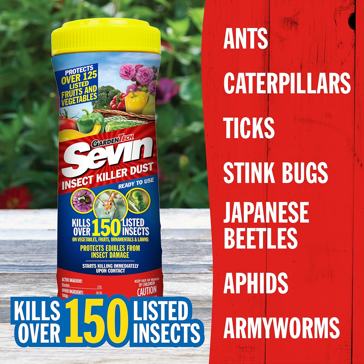 Sevin Insect Killer Dust 4-Pack 1 Pound