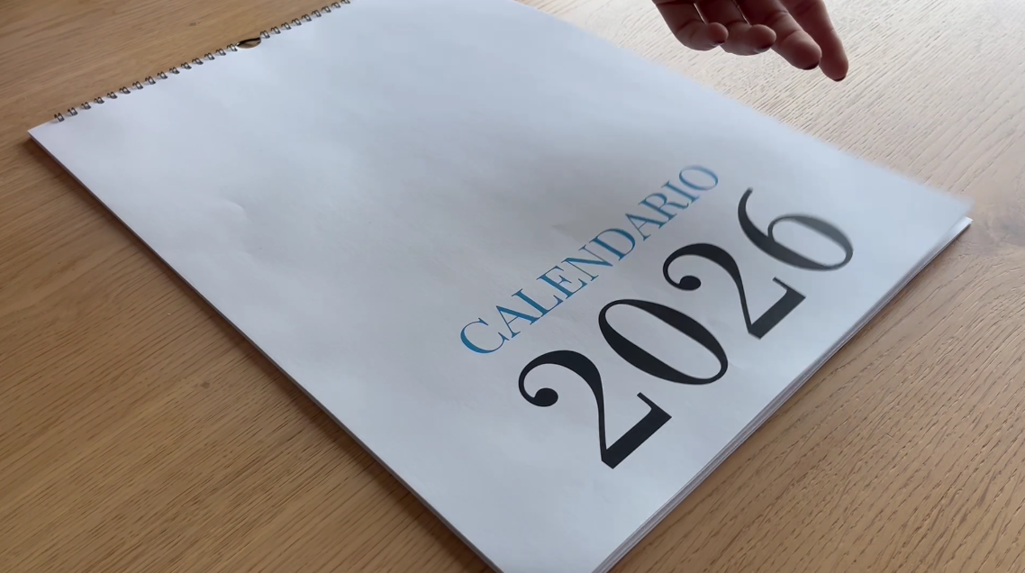 Benjia Calendario Da Muro Tavolo 18 Mesi, A4 Calendari Gen. 2025 A Giu. 2026, Calendar Famiglia Ufficio, Planner Mensile Calendari Per Parete, Agenda Planning Mensile, Fiore 30x22 Cm - Foto 2