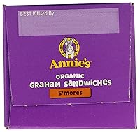 Vista 4 de Annie's Organic Graham Sandwich Cookies, S'mores, 12 unidades, 8 onzas