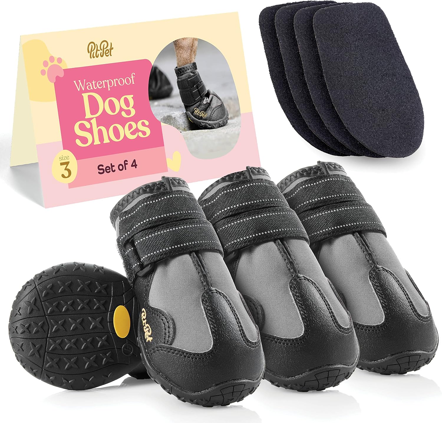 Waterproof Dog Shoes Stylish Designed Shoes for Dogs
