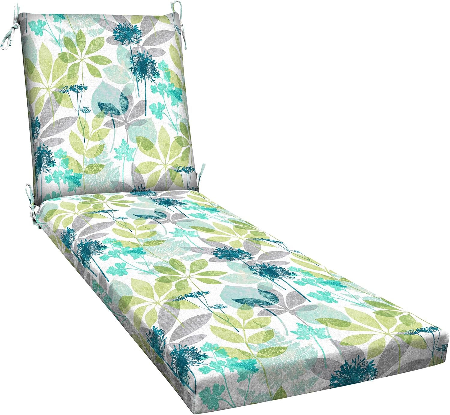 Honeycomb Outdoor Chaise, 22.5" W x 70" L, Mia Breeze Patio Cushion