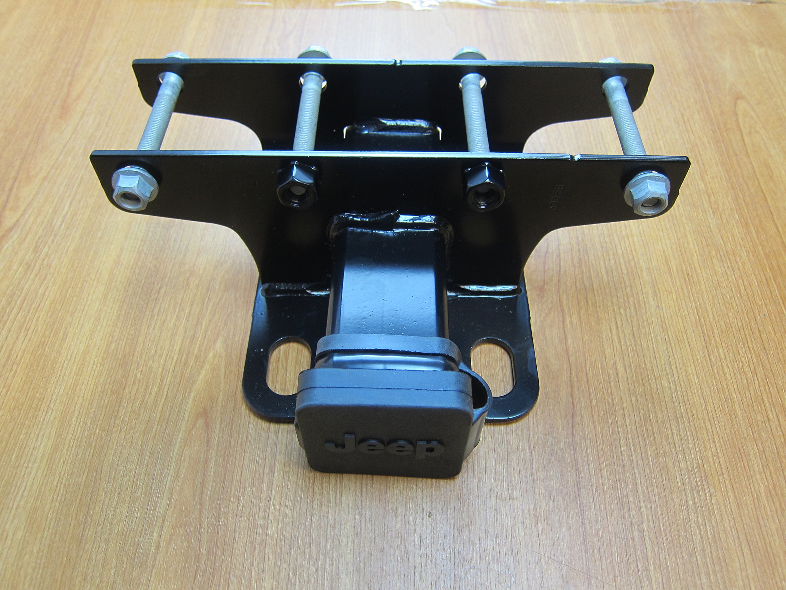 Mopar Jeep Wrangler JL Trailer Tow 2 inch Hitch Receiver with Plug OEM