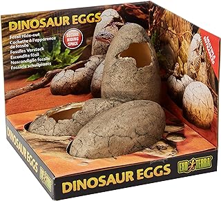 Exo Terra Dinosaur Eggs, Dinosaurier Eier, verschiedene Versteckmöglichkeiten für Terrarienbewohner, groß product image