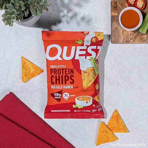 Miniatura 82 de Quest Nutrition Tortilla Chip de chile dulce picante, 1.1 onzas (paquete de 12)