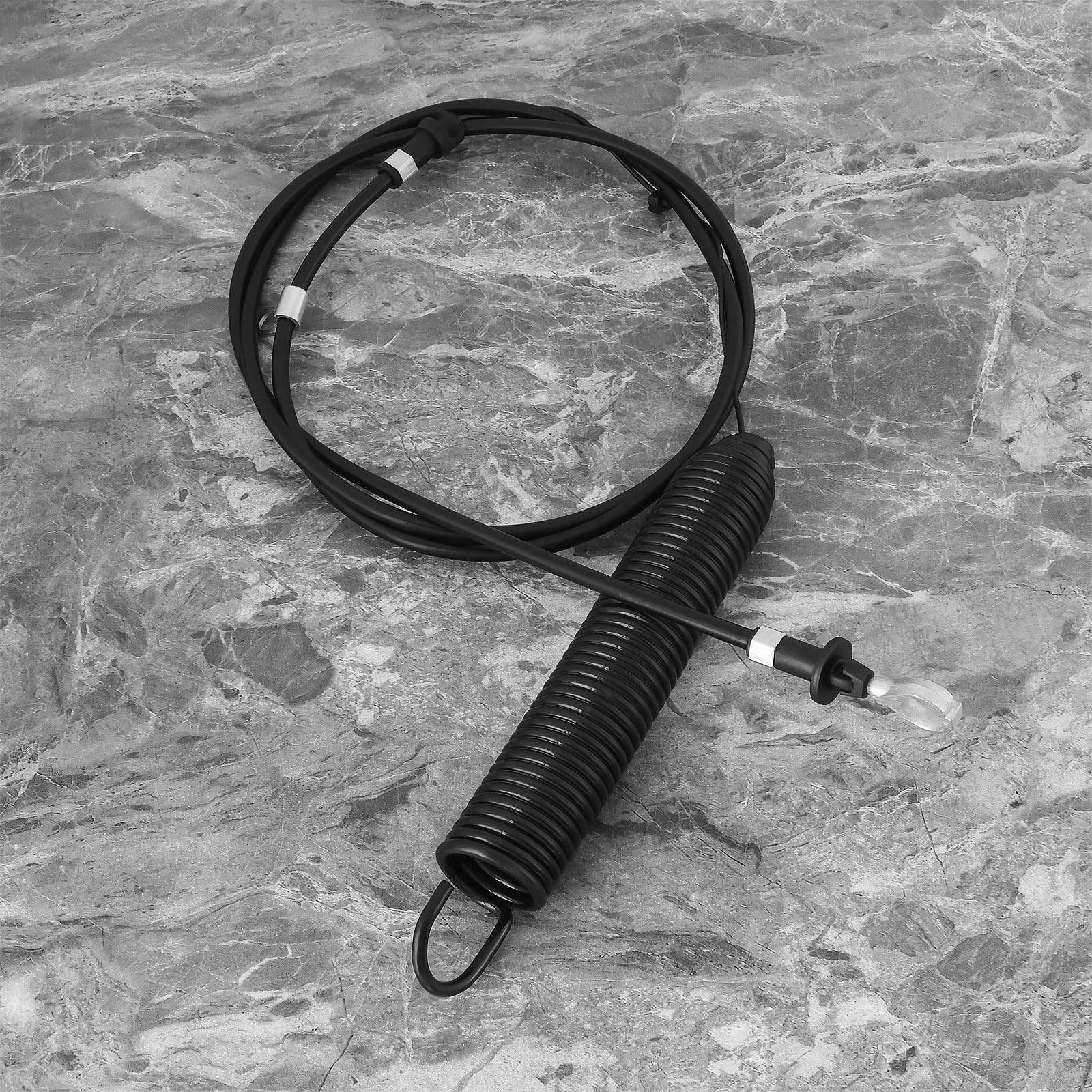 1x Câble de Commande de Prise de Force pour Tracteur à Gazon GY22387 Pièce de Rechange Câble D'embrayage D'engagement de Pont GY21287 Compatible avec John Deere D100 D105 D110 D120 S/N