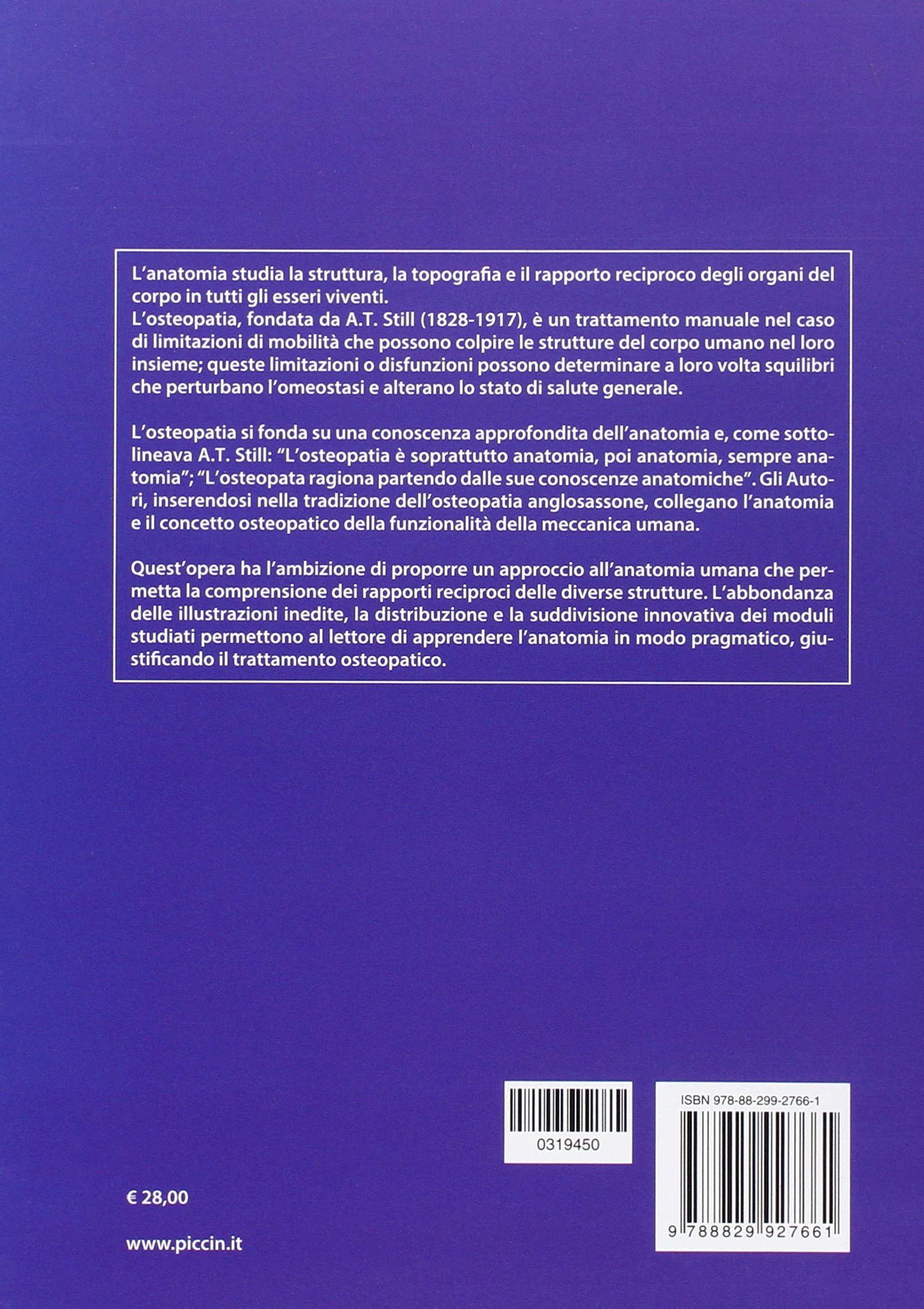 Anatomia & osteopatia. Basi anatomiche per osteopati