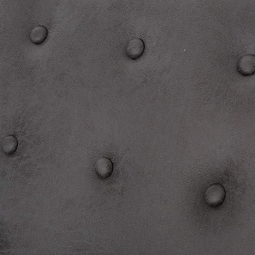 Miniatura 40 de GDFStudio Macedonia - Sillón reclinable de tela con respaldo copetudo, moderno Gris,azul (Muted Blue),Verde apagado/Espresso oscuro,Morado