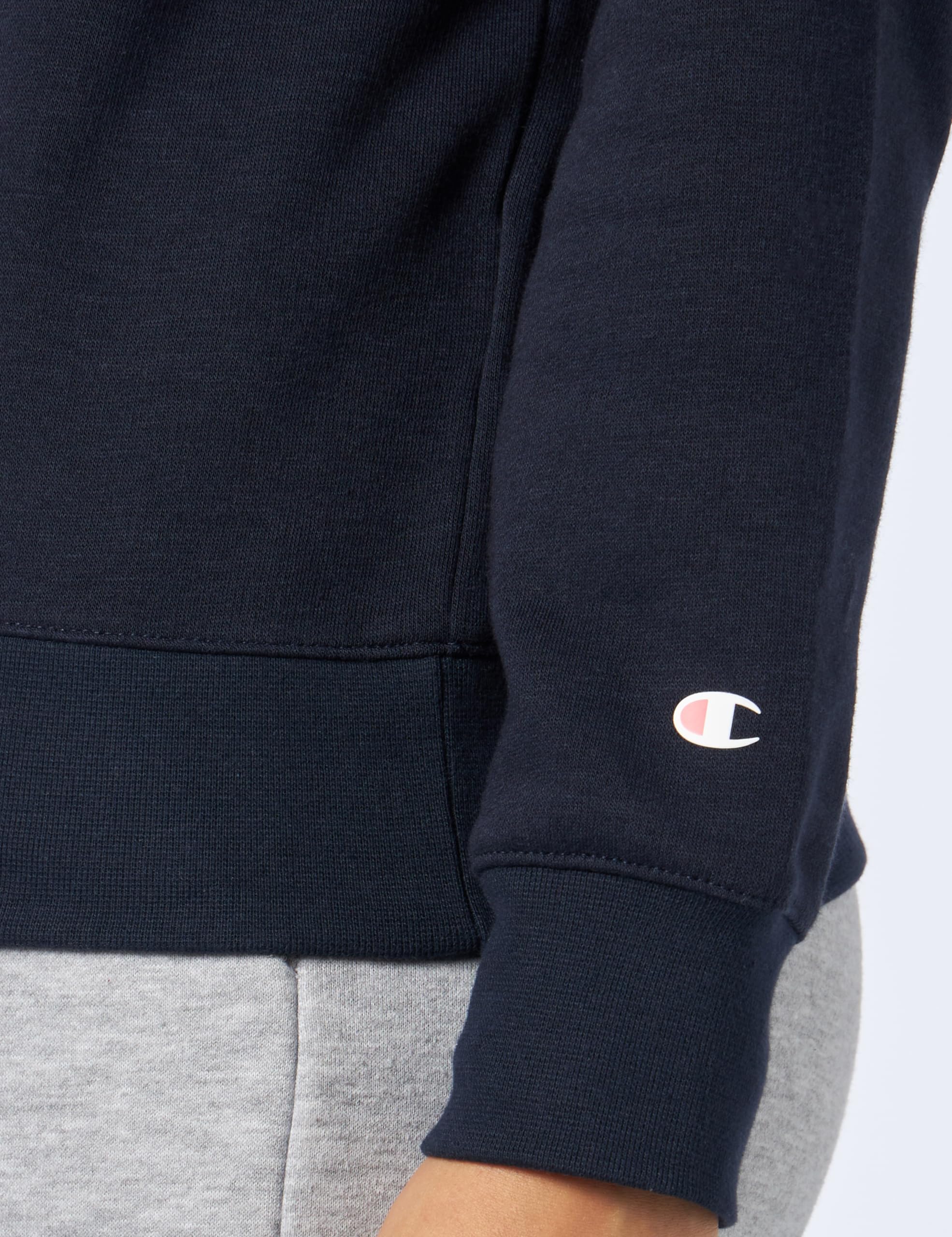 Champion Legacy Champion Basics W - Light Powerblend Fleece Crewneck Felpa Donna (Pacco da 1)
