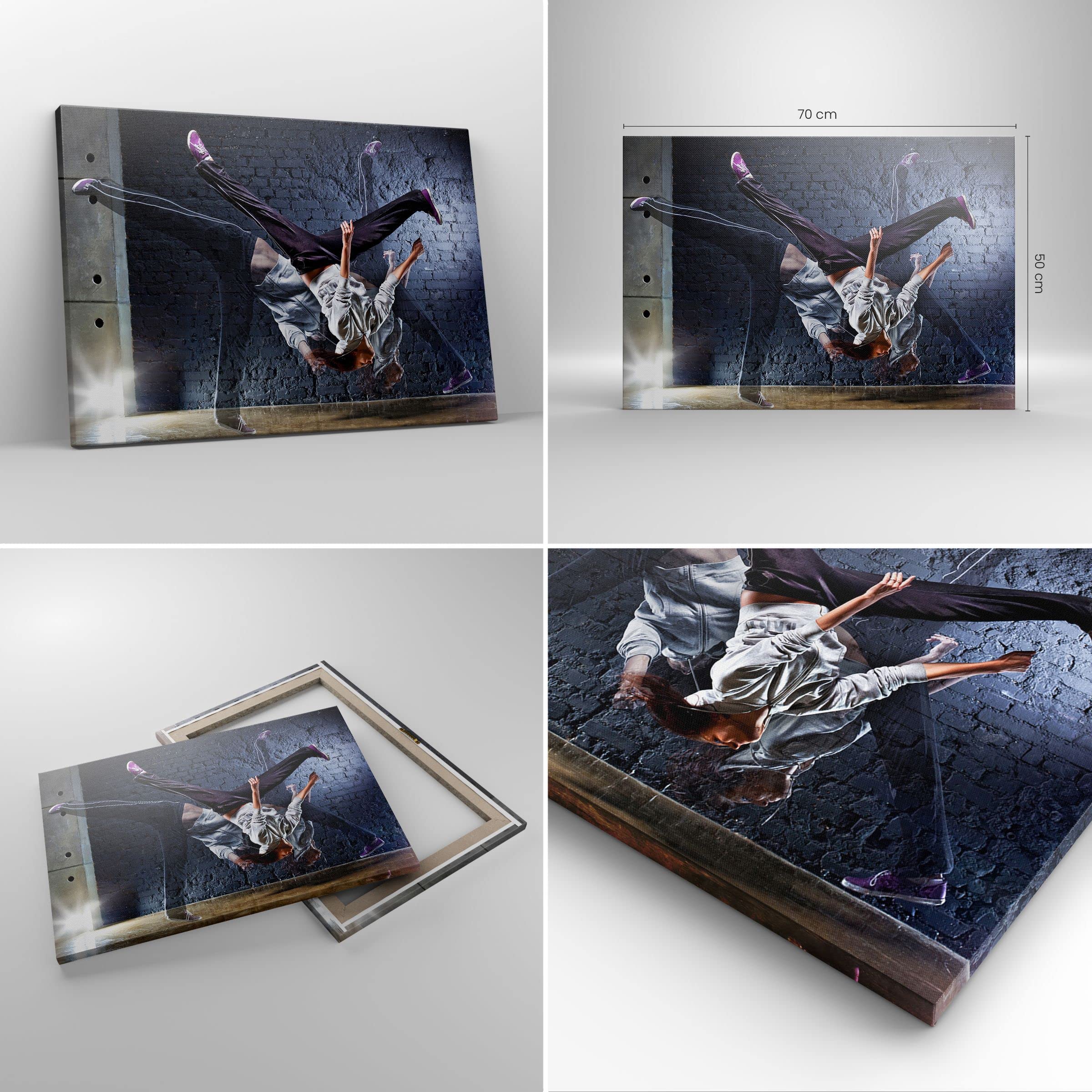 Moderno Quadro su Tela 70x50 cm Stampe da Parete Persone Sport - 2110