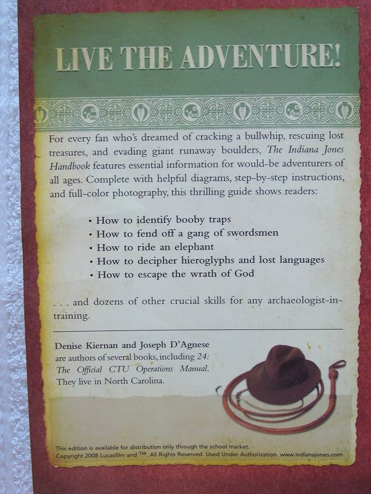 The Indiana Jones HANDBOOK: The Complete Adventurer's Guide