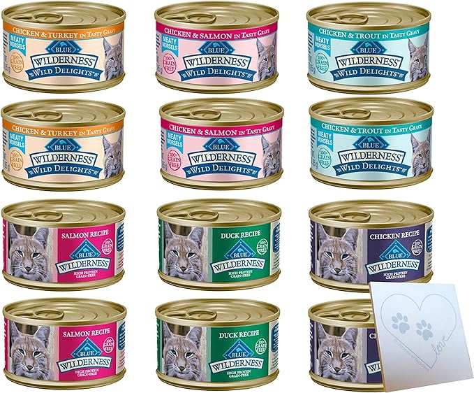 CHRONOS ENTERPRISES LLC Buffalo Blue Cat Food Variety
