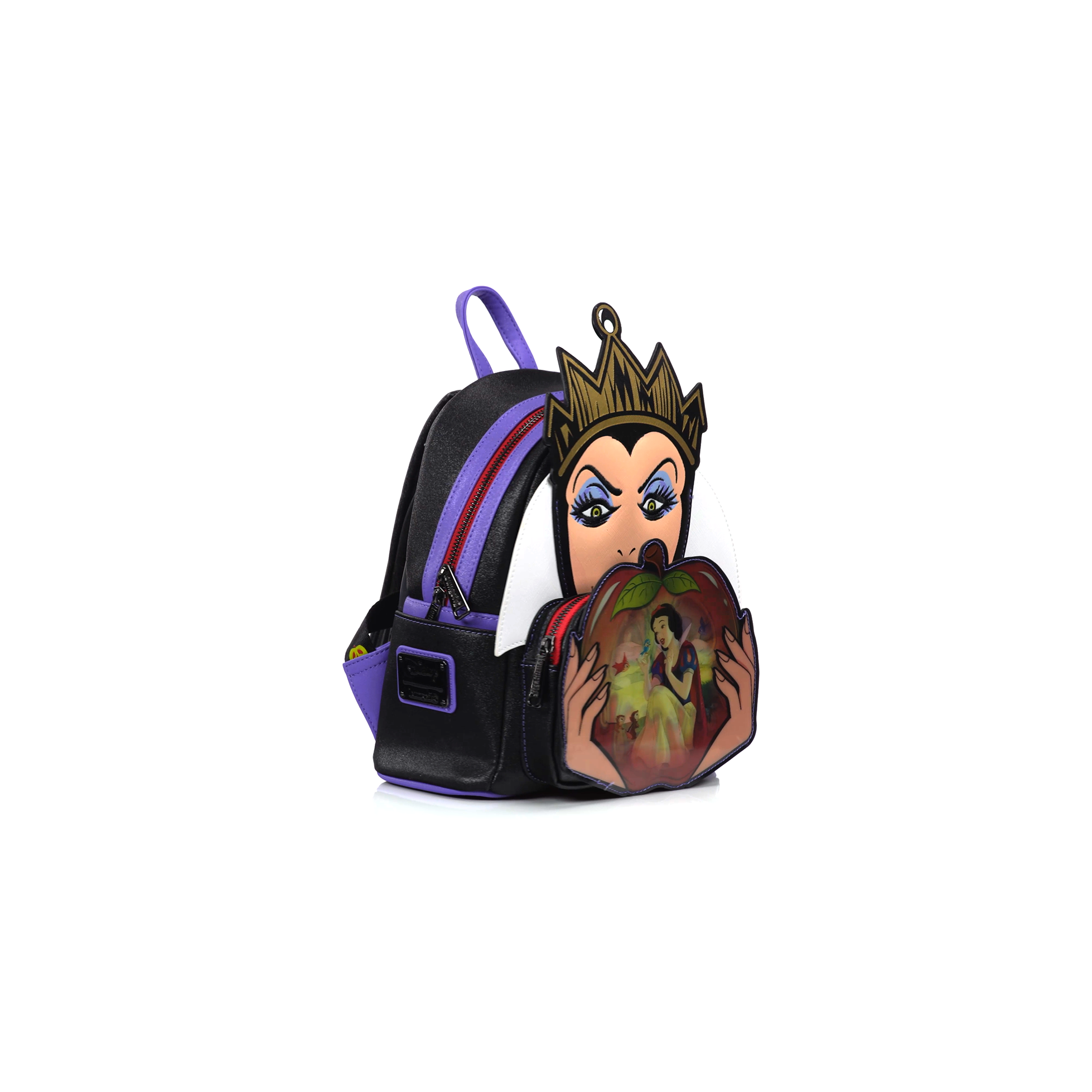 Disney Loungfly Backpack - Evil Queen LOUNGEFLY Disney Villains Scenes Evil Queen Mini Backpack  main image 4