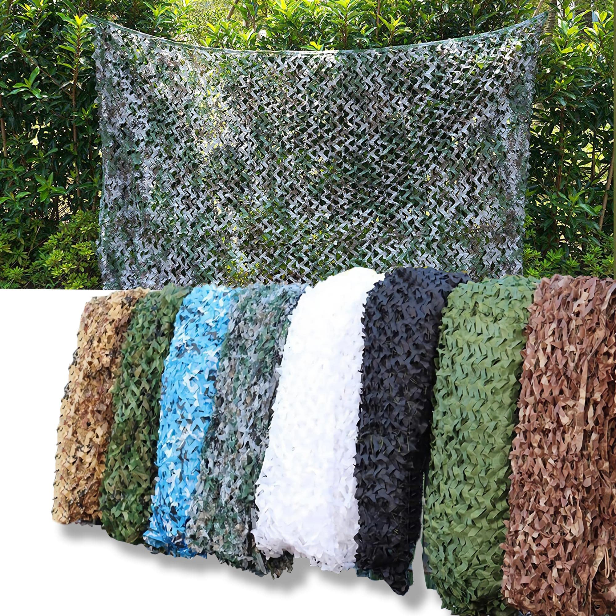 AMXFS Camouflage Net sun sail 4x11m - forest camouflage sun protection nets Party decoration camouflage sun protection Net Privacy Cover Customizable Car Covers Woodland Army