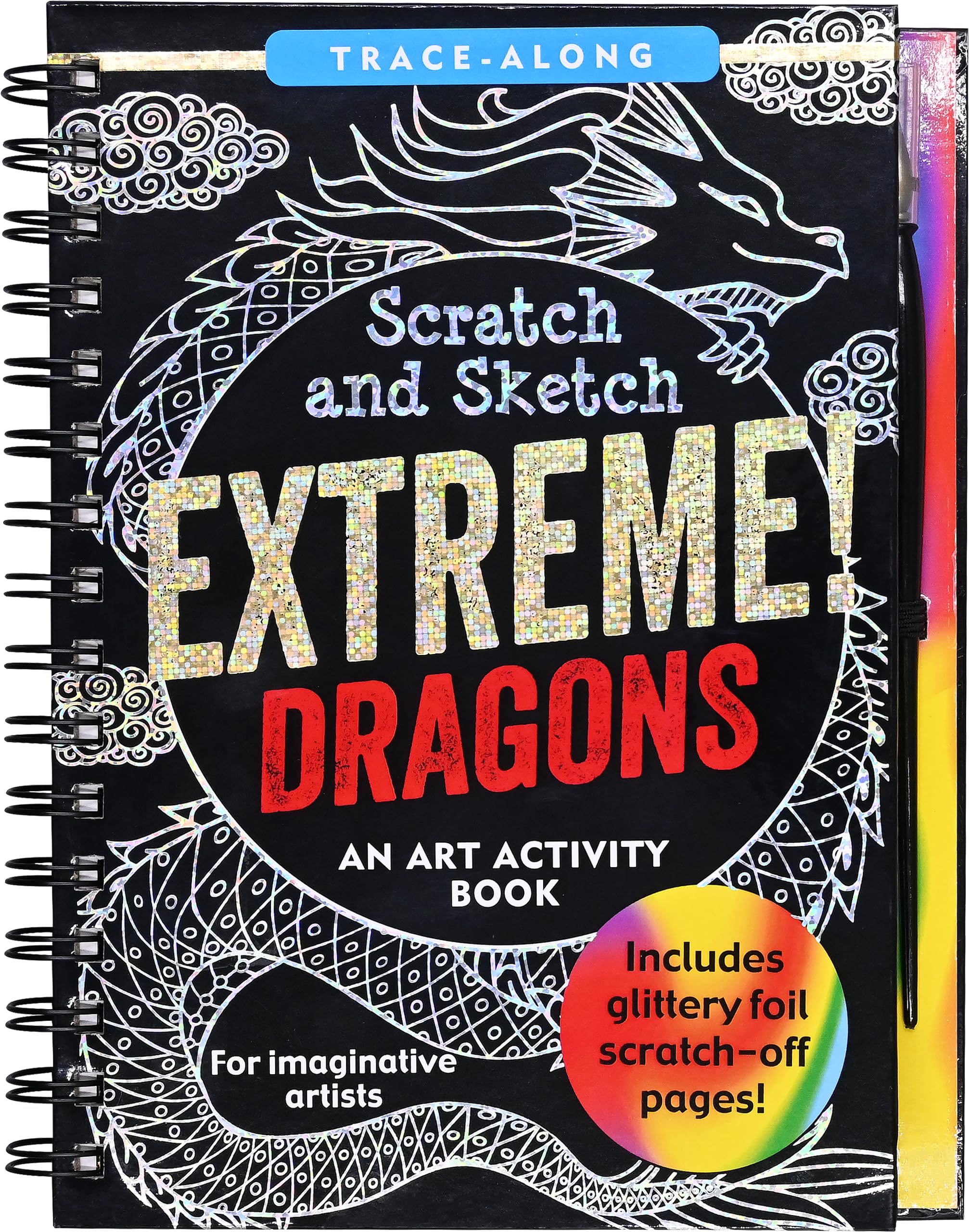 Scratch & Sketch Extreme! Dragons (Trace Along)