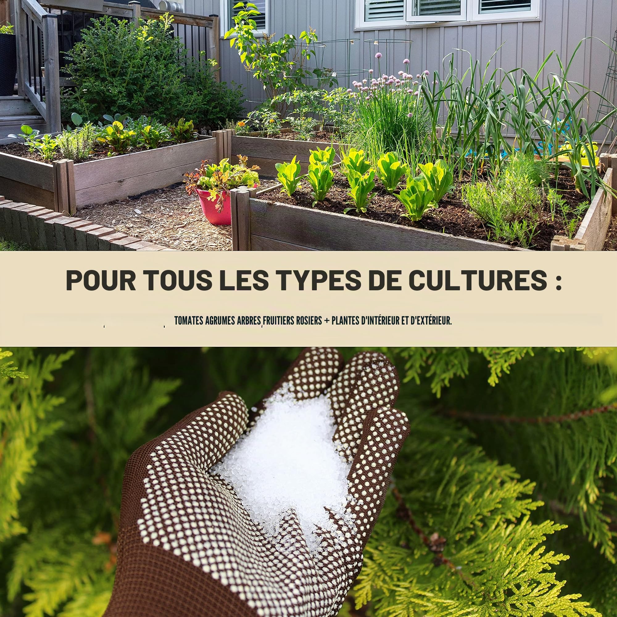 bleu & marine Bretania Sel Epsom Engrais de Jardin Universel Écologique 7 kg Fertilisant Potager Nutriment Plantes d'intérieur, Feuilles Jaunes, Tomates, Pelouse