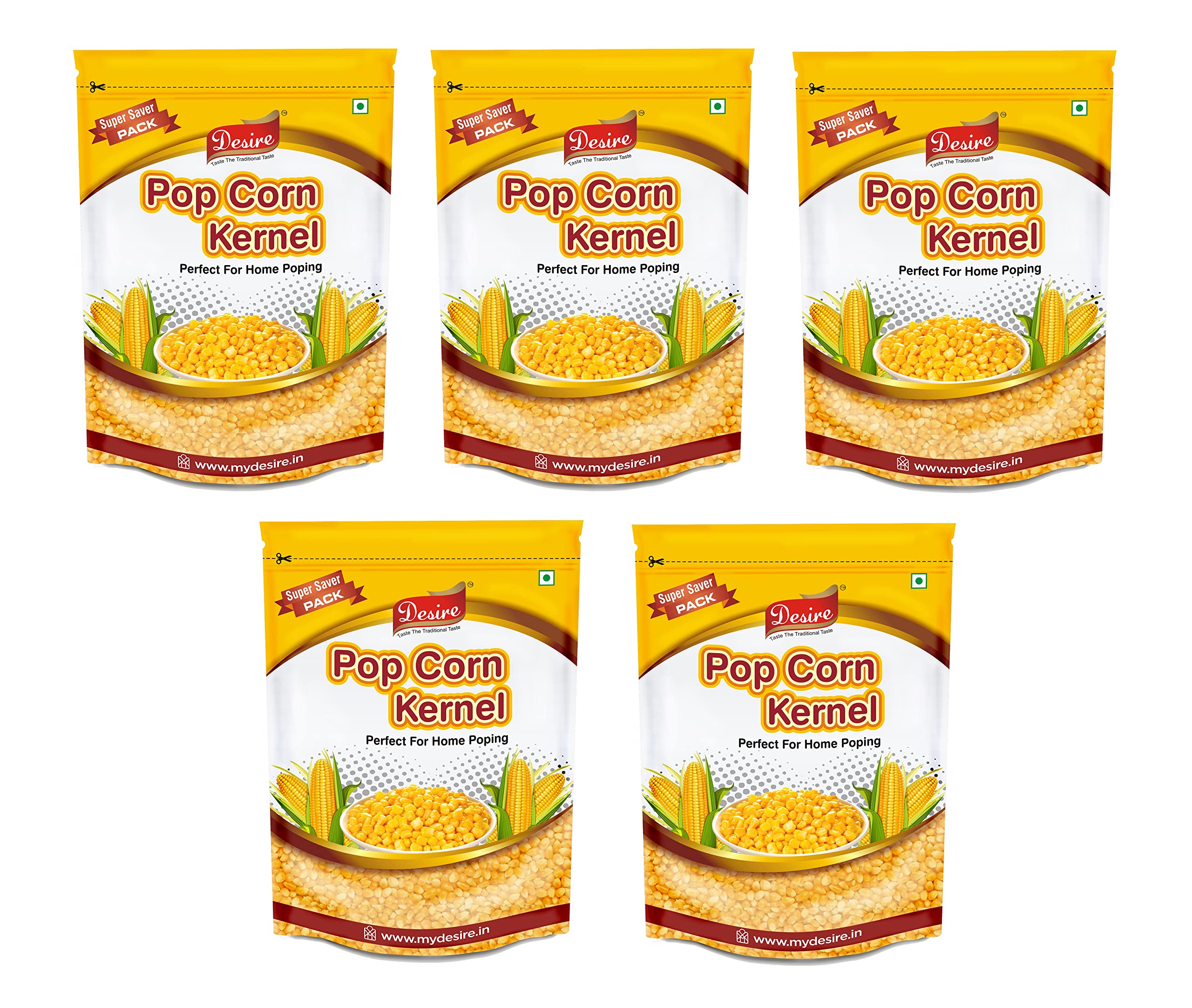 Desire Popcorn Kernel Seeds 5 Kg | Big Size Gourmet Pop Corn Kernels Imported | High Expansion, A Grade Makkai Popcorn (B07W6TV2PV) Amazon Price History, Amazon Price Tracker