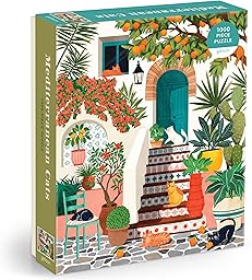 Mediterranean Cats 1000 Piece Puzzle