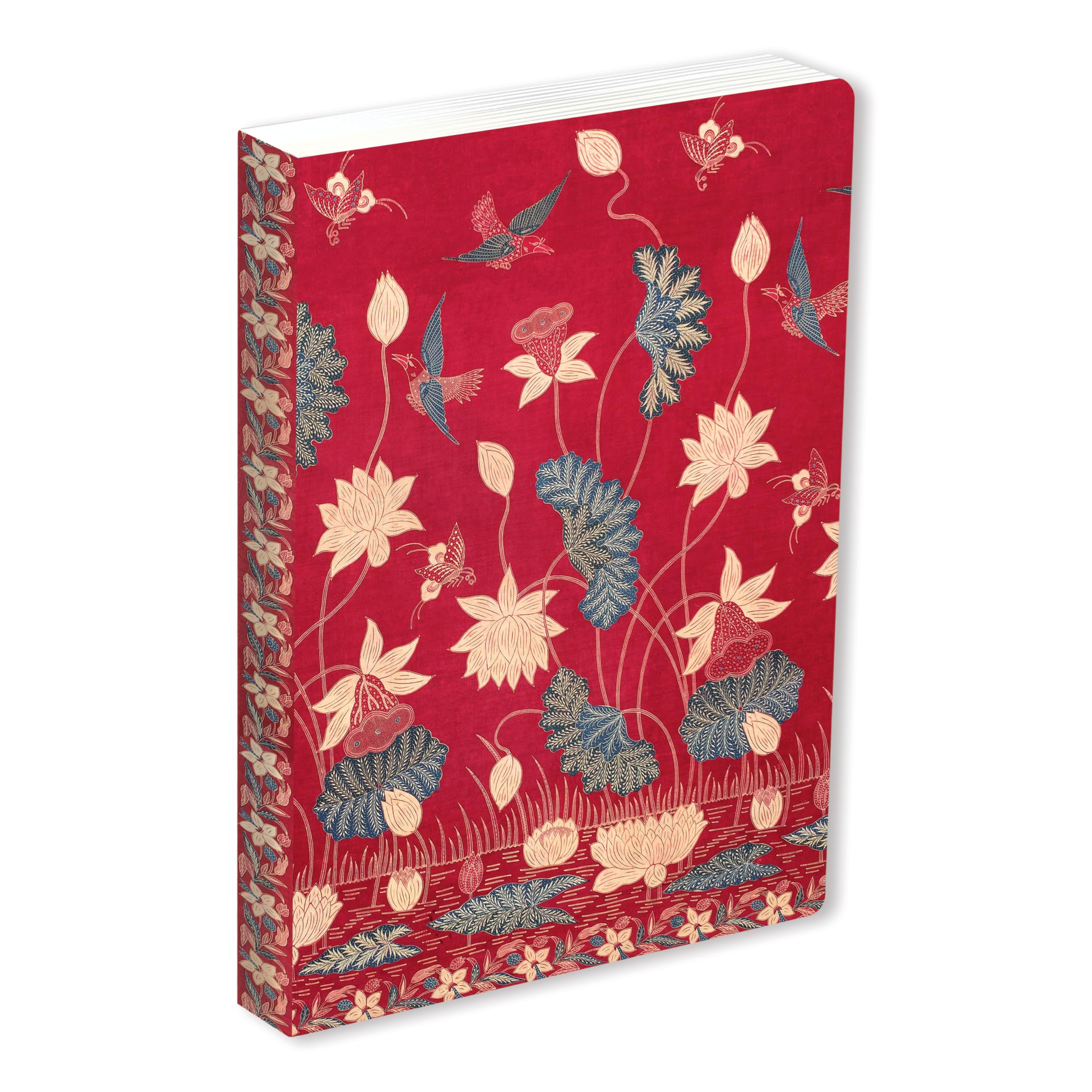 Tuttle Publishing Journal Sarong Buketan With Lotuses Journal Sarong Buketan With Lotuses Notebook