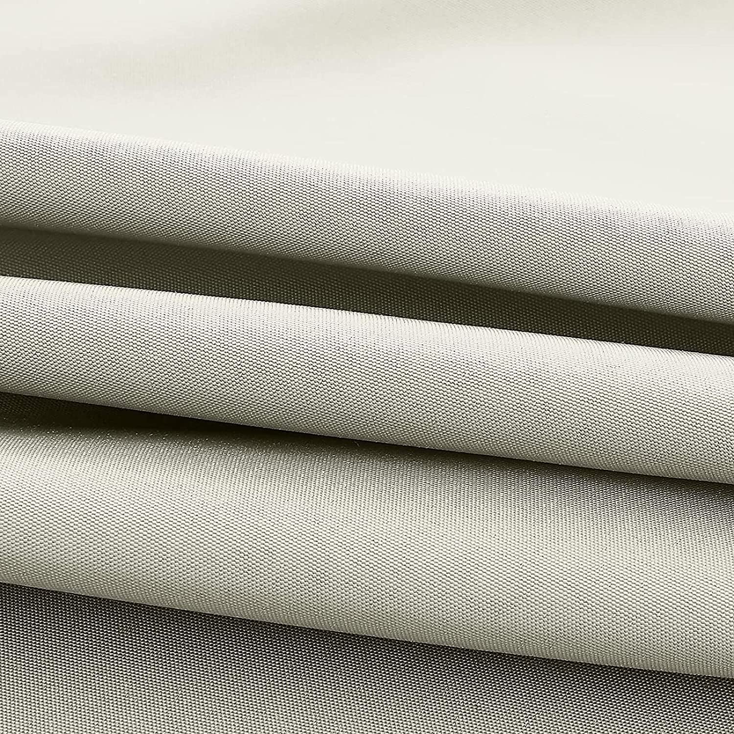 sdneNest Toldo universal de repuesto para sombrilla de patio de 6/8 brazos, cubierta de sombrilla de jardín en rojo vino, beige, 2,7 m, 6 varillas