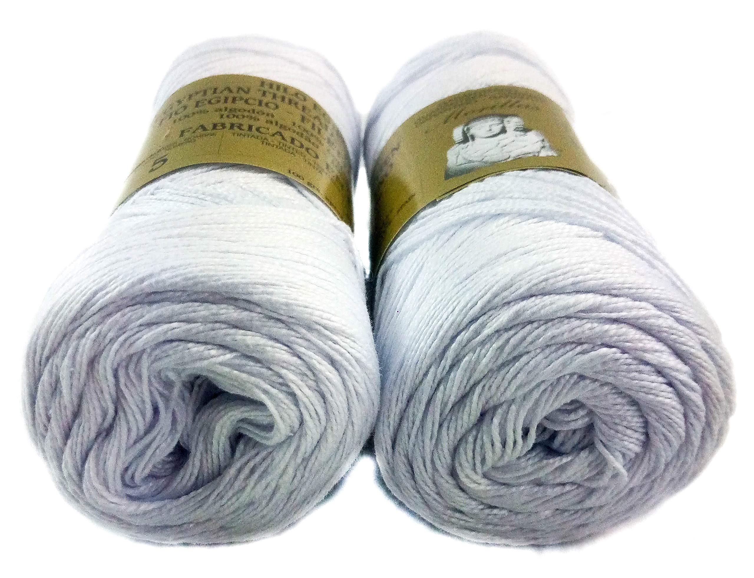 Lot De 3 Zepelines Ne 8/2 Couleur écru De Coton Perlé 100