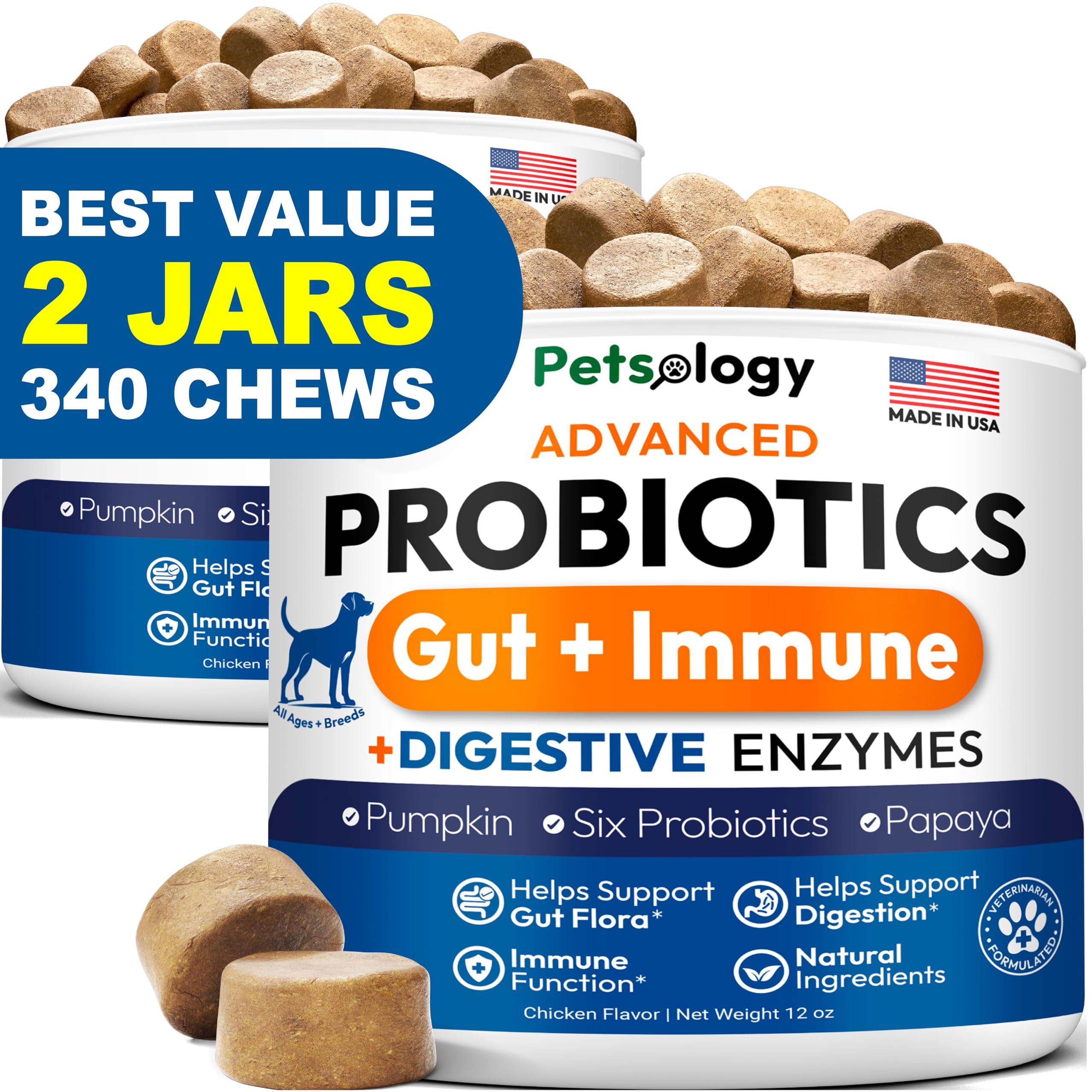 Omega 3 Fish Oil for Dogs - 170 Chews - Omega 3 for Dogs Itchy Skin Relief — Amazon image 12