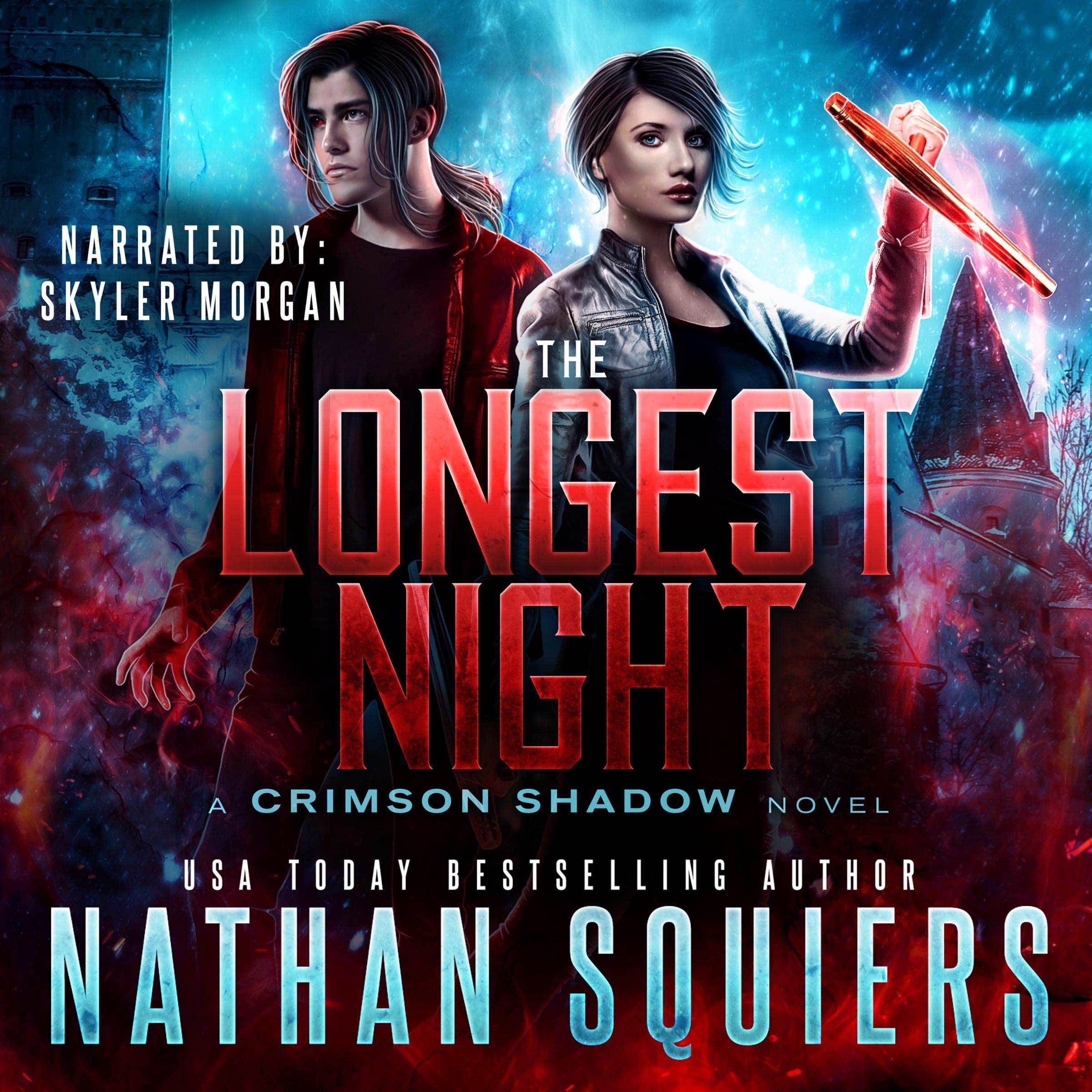 Cover art for The Longest Night: A Crimson Shadow Novel