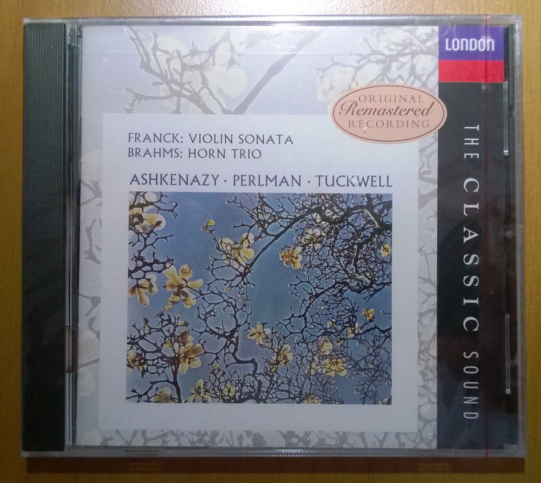 Violin Sonata / Horn Trio [Audio CD] Franck; Brahms; Perlman; Ashkenazy and Tuckwell