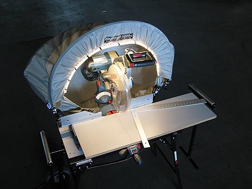 Miniatura 3 de 5000-L - Solución de polvo iluminado para sierras de cocina, color plateado