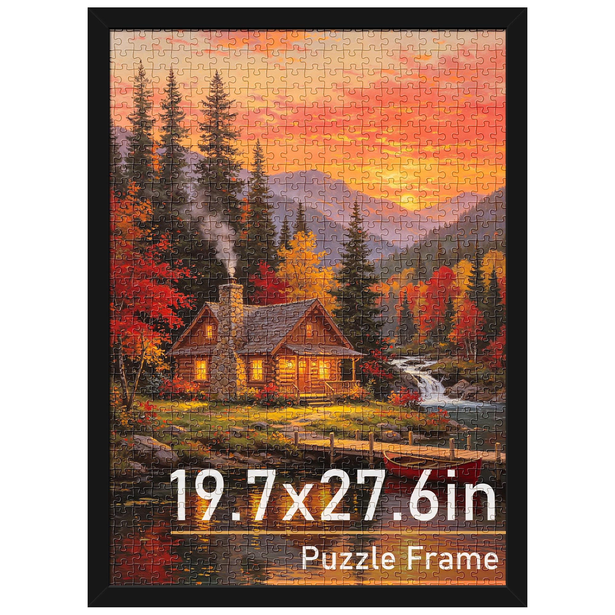 Photo 1 of Fisnish 19.7x27.6 Puzzle Frame