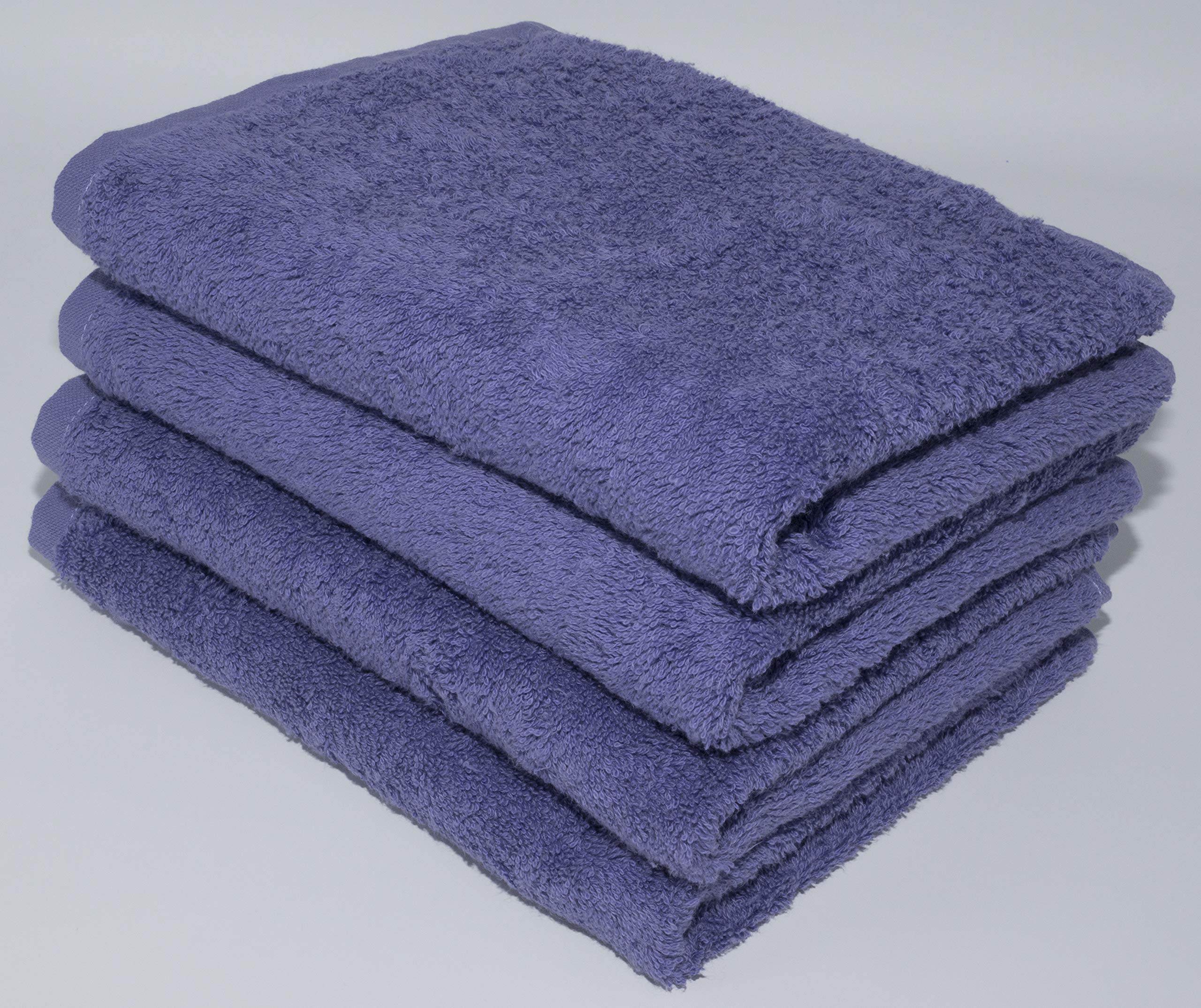 LIGHT TURQUOISE 2 X BATH TOWELS SET, 70X140 LARGE SIZE 100% NATURAL COTTON 500 GSM THICK ABSORBENT TOWEL, HOTEL QUALITY RINGSPUN — view 120