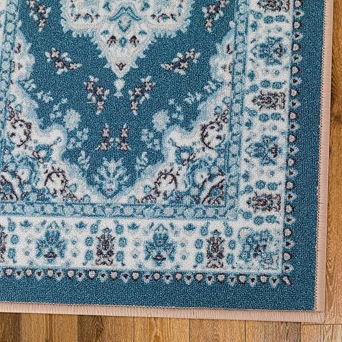 Miniatura 3 de Antep Rugs Alfombras Oriental - Alfombras tradicionales de 2 x 7 pies (antideslizante) de bajo perfil con parte trasera de goma para interiores