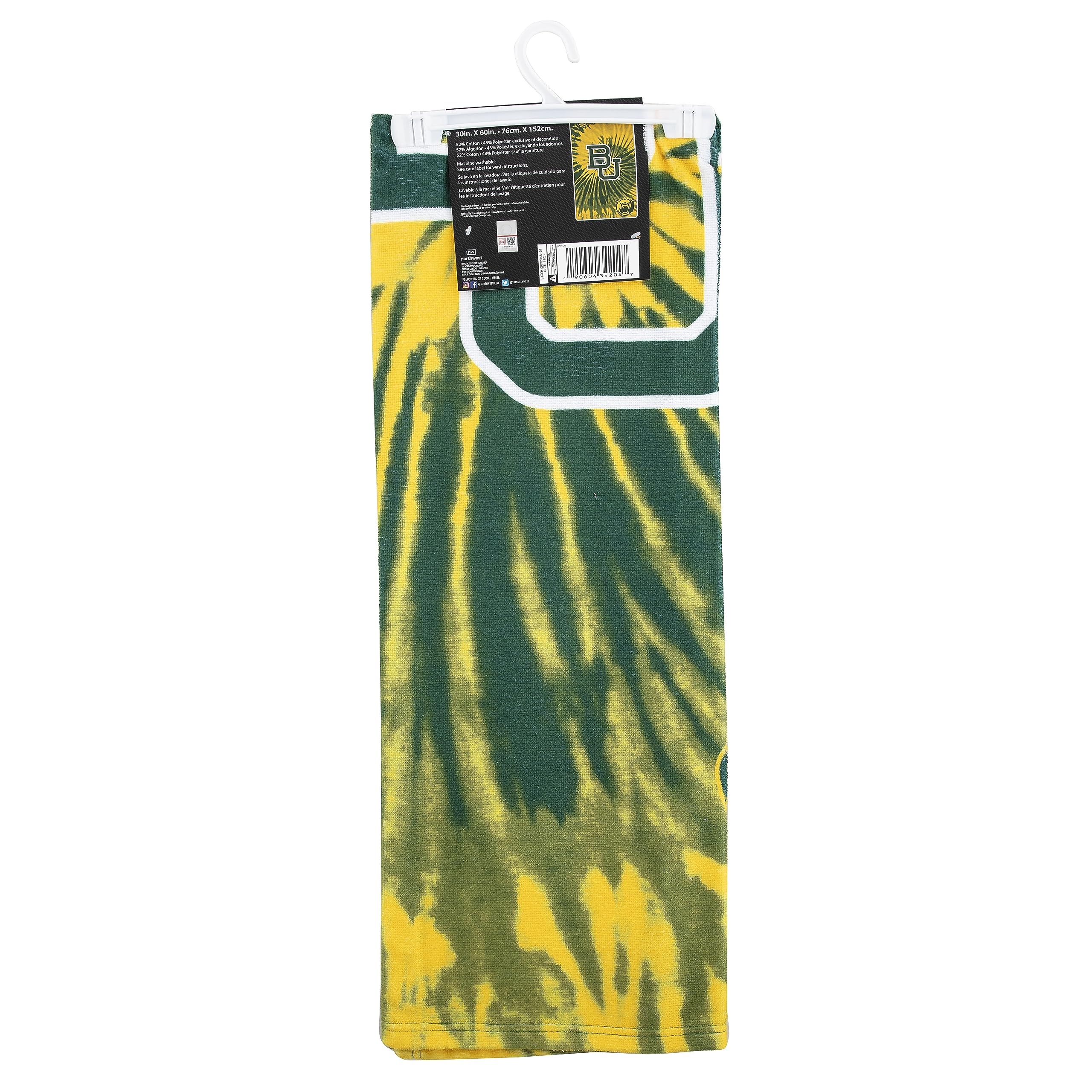 Northwest NCAA South Carolina Fighting Gamecocks Unisex-Adult Beach Towel, 30" x 60", Psychedelic - Image 4