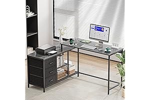 SUPERJARE L-Shaped Desk: The Pinnacle of Functionality and Style for Your Home Office