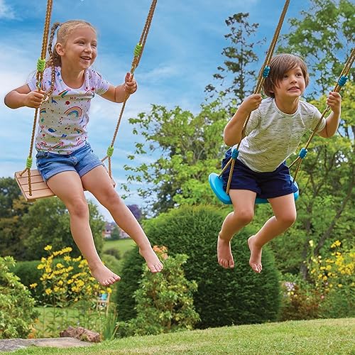 Miniatura 3 de TP Toys FSC Wood Swing - Eco Friendly Heavy Duty Adjustable Height 190-250cm Garden Swing