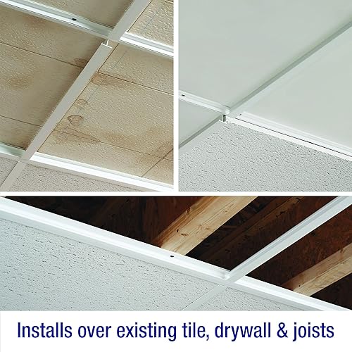 Miniatura 5 de Fasade. Tradicional, 1 capa de azulejo de techo, panel para techo, instalación fácil y rápida (azulejo de 2 pies x 2 pies)