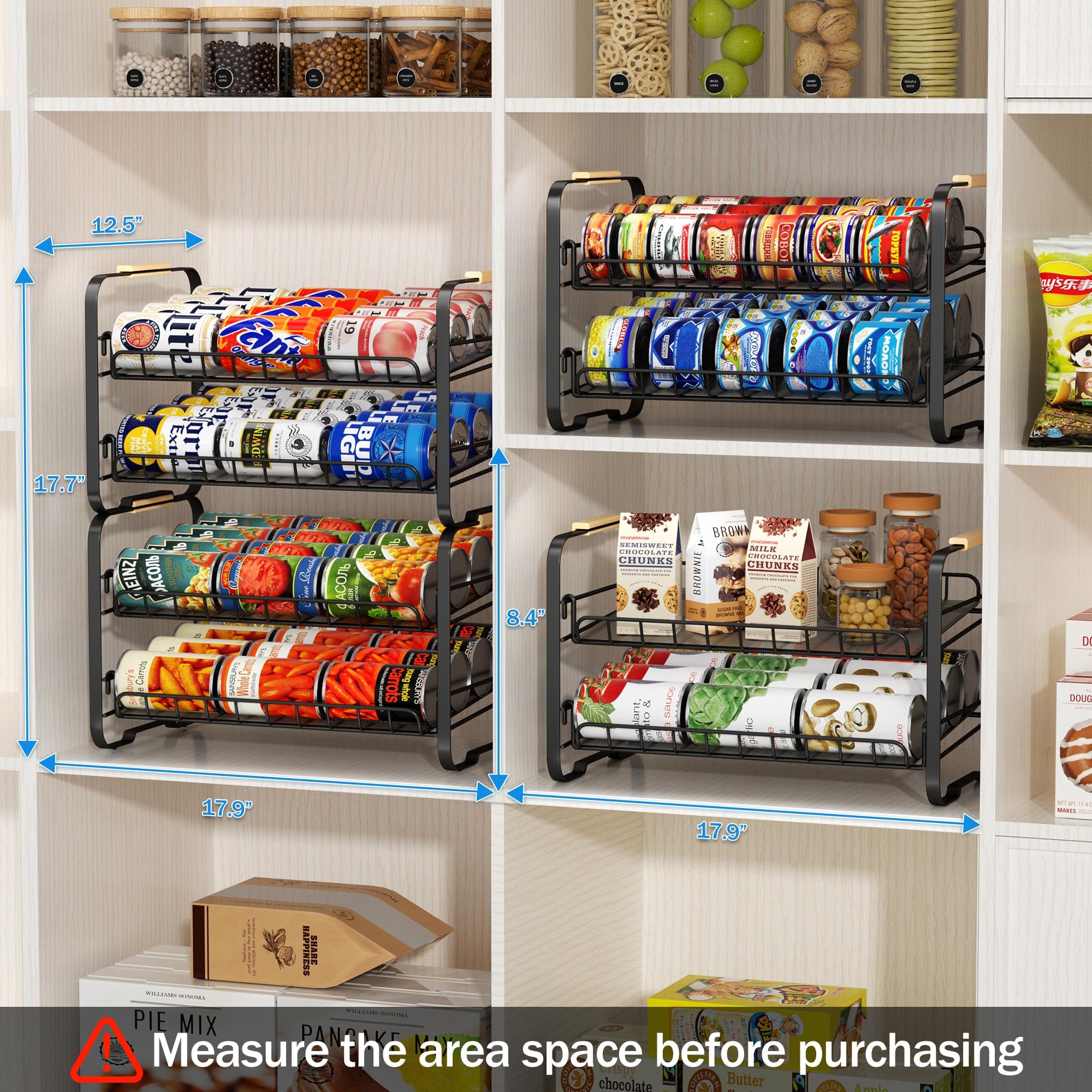 Can Food Organizer for Pantry: Maximize Space Effortlessly