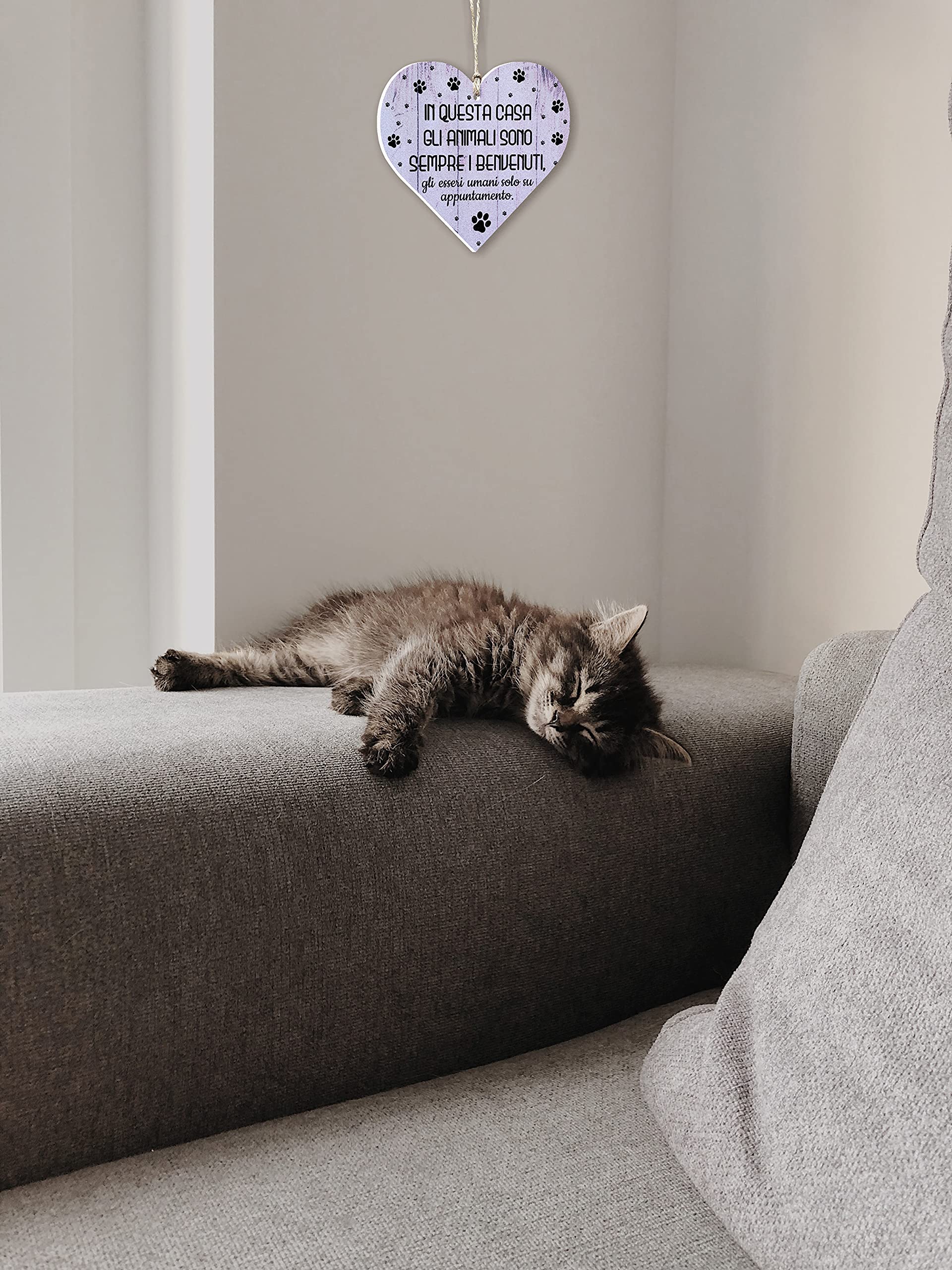 Plancia in legno personalizzata con pastore tedesco senza bisogno di bussare targa in legno retrò cartello decorativo personalizzato nome cane gatto foto paese decorazione da parete cartelli per bagno