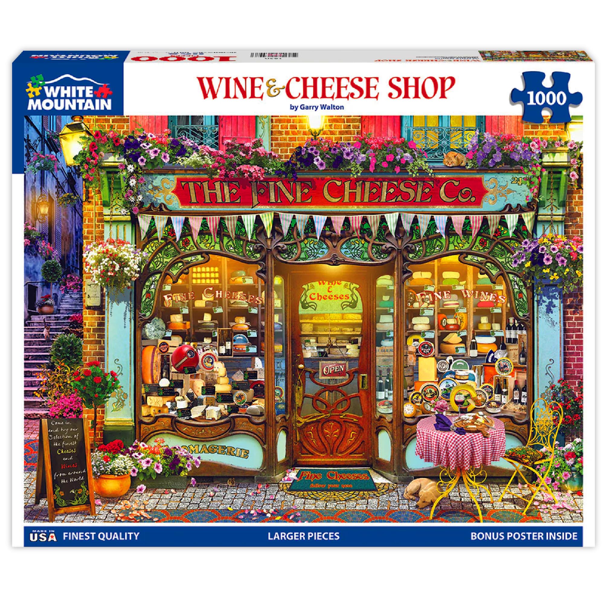 White Mountain Puzzles Out to Lunch, 1000 Pieces Jigsaw Puzzle