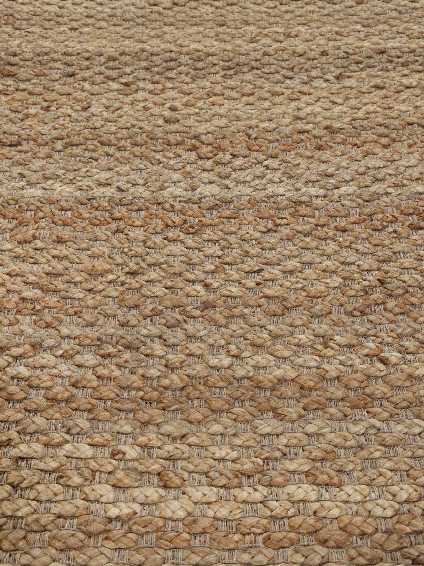 RugVista Siri Jute Alfombra Interior y Exterior, Rectangular, 160 x 230 cm | Pelo medio, Limpieza en seco, Sala de estar, Comedor, Dormitorio, Cocina, Patio