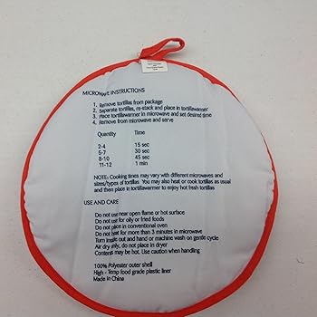 FoodWarmer 12" - Insulated Fabric Pouch - Keeps warm for one hour after just 45 microwave seconds