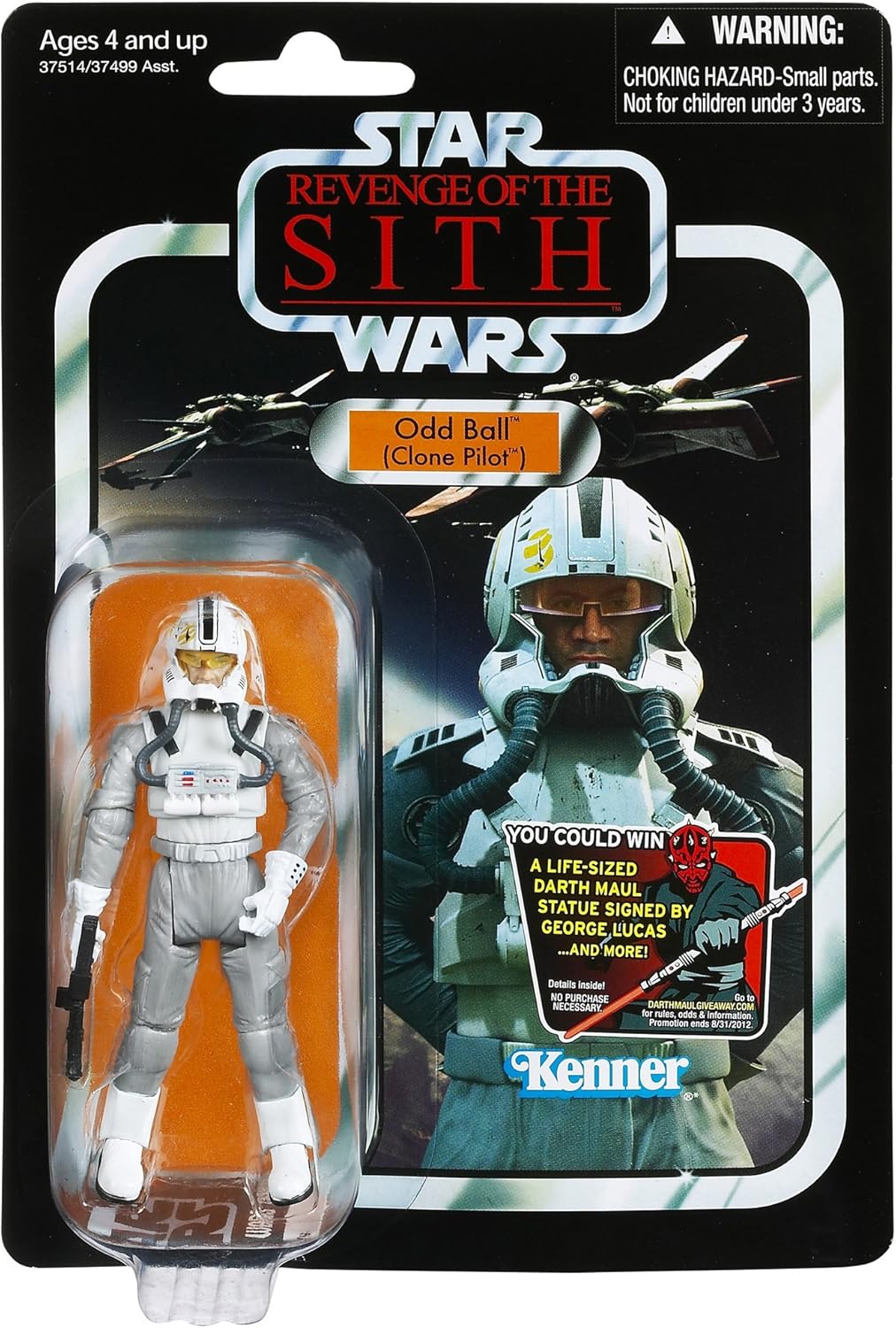 Star Wars Vintage Figure - EPIII Clone Pilot Davijaan
