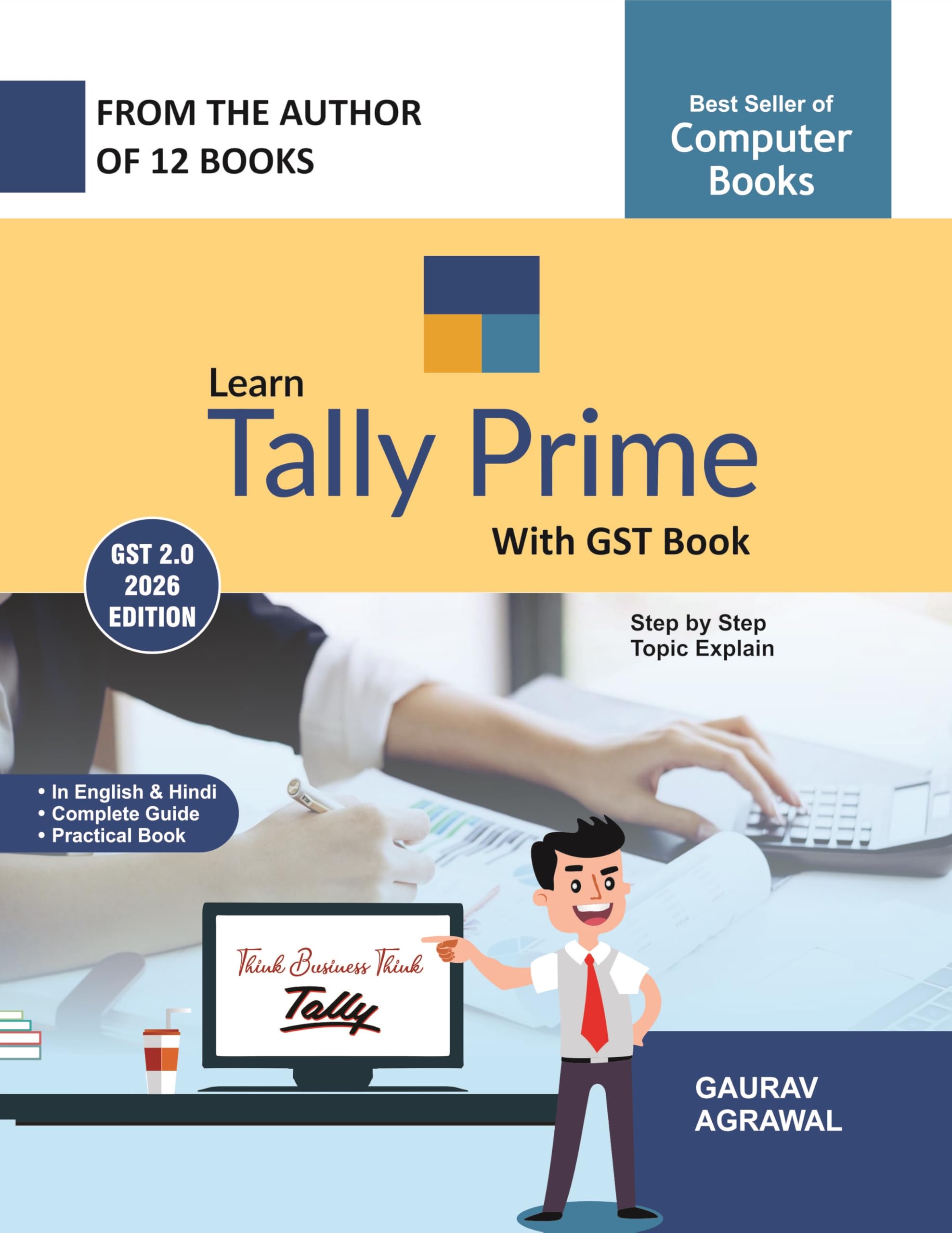 Learn Tally Prime With GST Book by Gaurav Agrawal Paperback – 1 January 2021