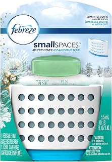 Febreze Smallspaces Fresh Cut Pine Starter Kit Air Freshener, 1 Count, 5.5ml