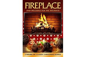 Time to Enjoy the Holiday Fireplace with Music