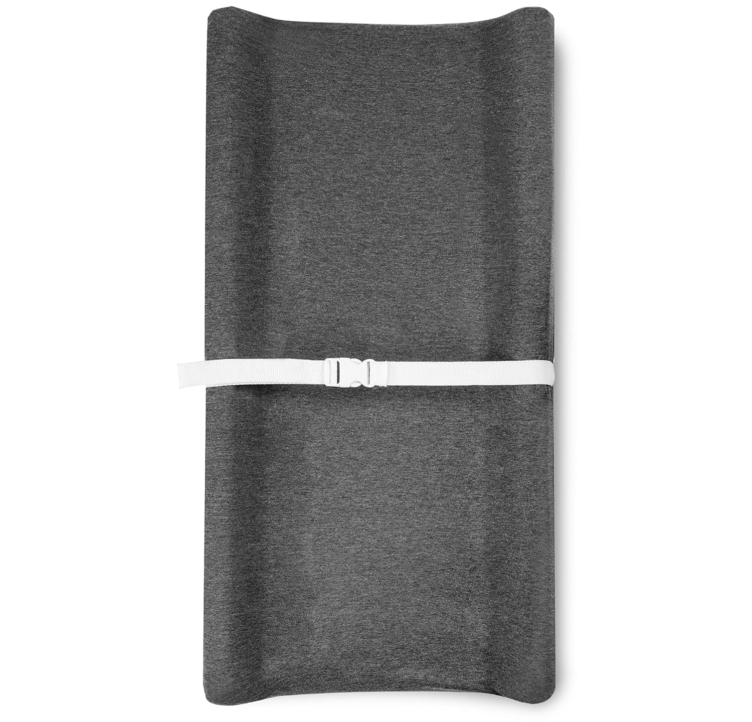 Changing Pad Cover – Baby Changing Pad Covers 4 Pack – Boy or Girl Changing Pad Cover – Pure Cotton Machine Washable Solid Grey and White Changing Table Cover – Diaper Changing Sheets