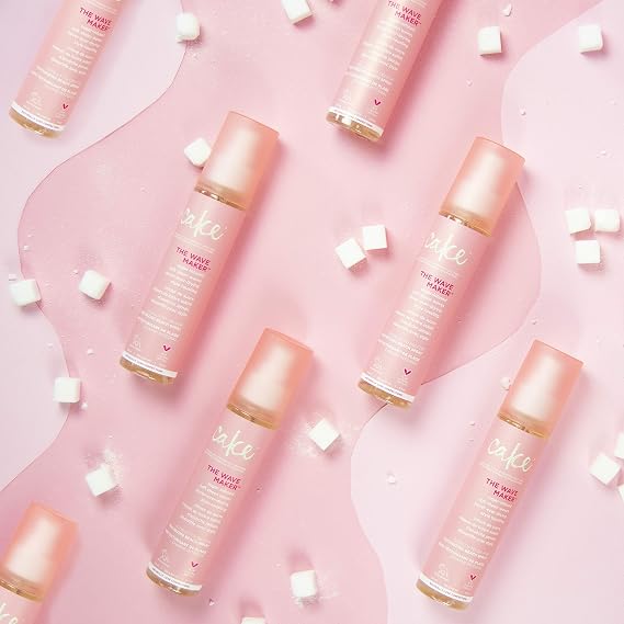 Cake Beauty Texturizing Beach Spray & Curl Defining Cream Bundle - 4 Ounce Beach Spray & Curl Enhancing Styling Products