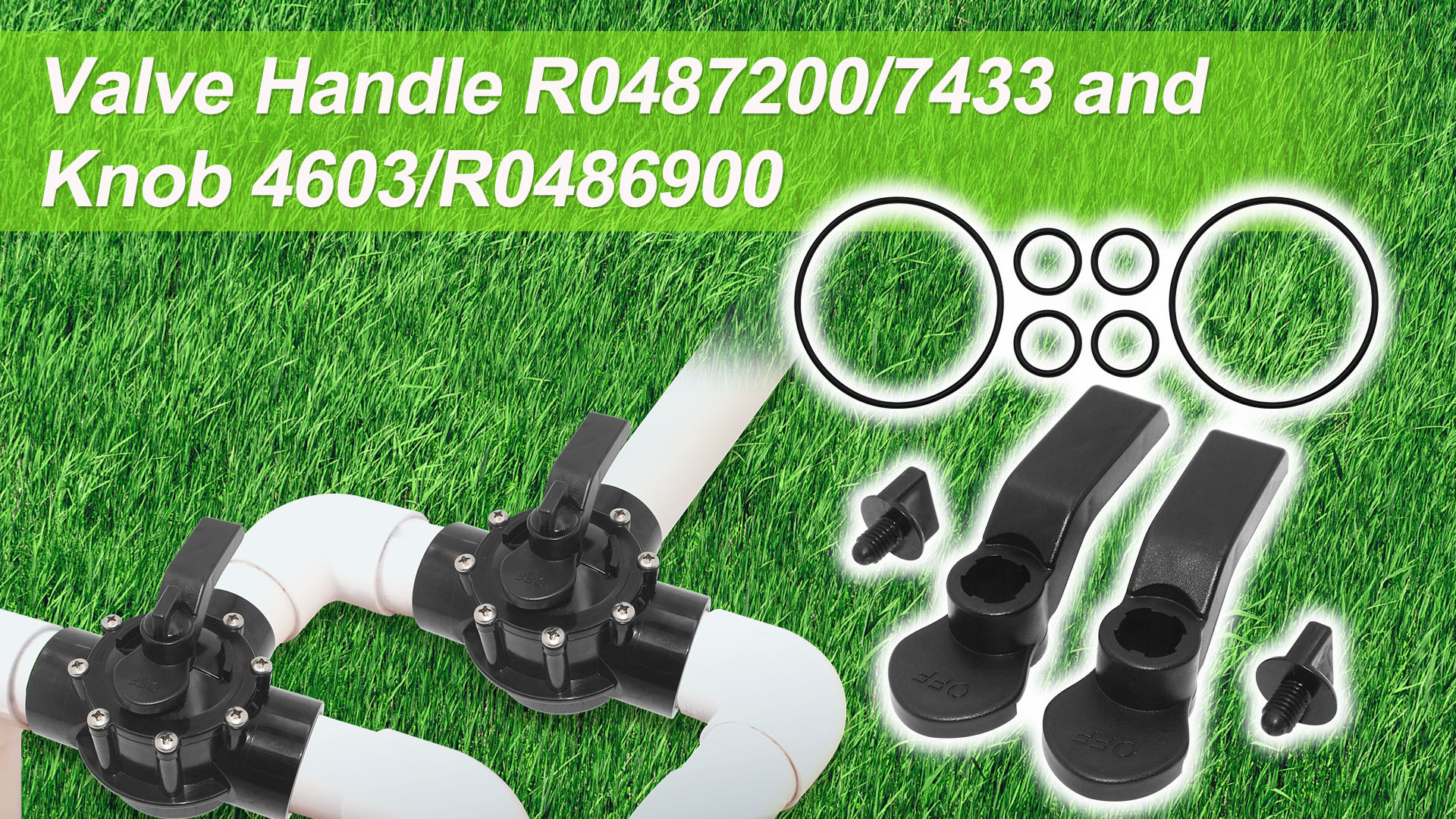 Amazon.com: Valve Handle R0487200/7433 and Knob 4603/R0486900