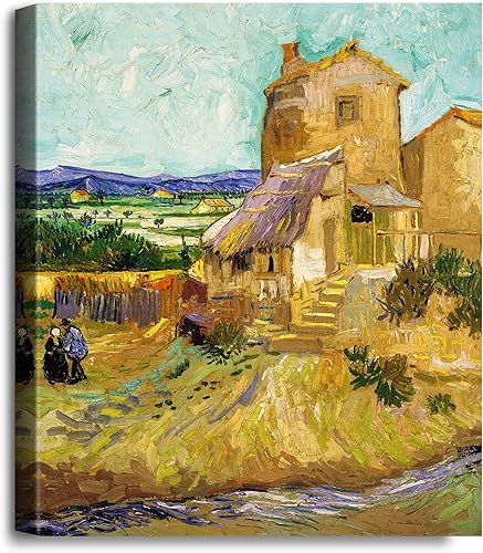 Miniatura 94 de A&T ARTWORK The Starry Night de Vincent Van Gogh. Tamaño del marco: 36 x 30 pulgadas, tamaño de la imagen: 30 x 24 pulgadas, reproducciones clásicas